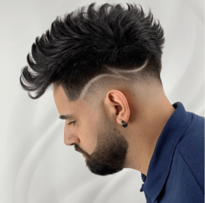 risquinho corte de cabelo masculino