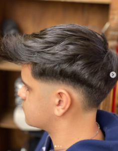 Low Fade em V: Degradê, Liso, Baixo – Quarto Sete