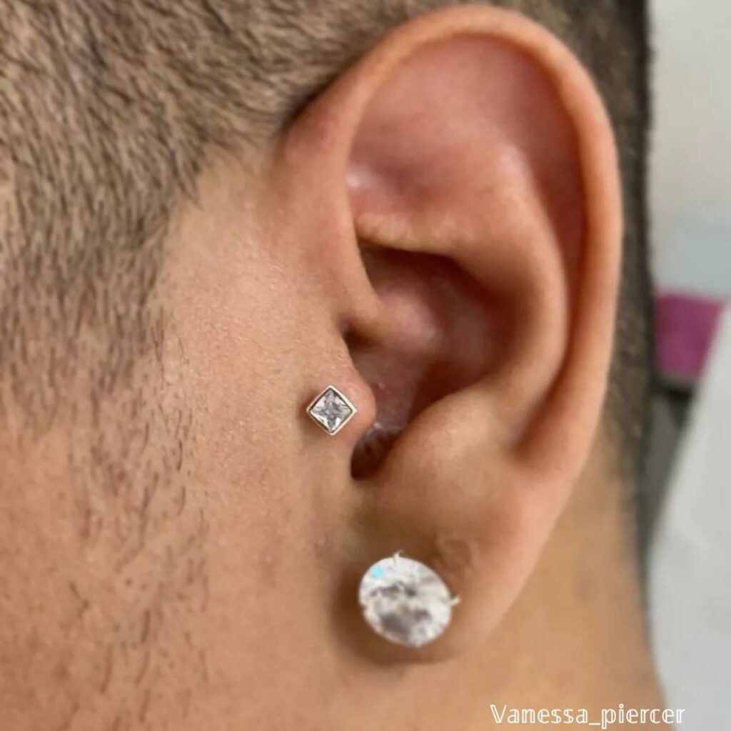 Piercing Na Orelha Masculino Modelos Incr Veis Quartosete