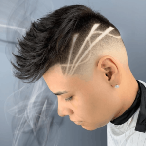 Desenho no cabelo Desenho no cabelo