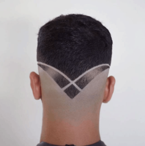 Desenho no cabelo Desenho no cabelo