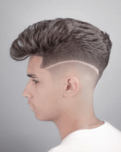 Risco no cabelo Risco no cabelo