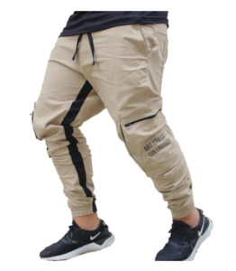 Calça Cargo Masculina Bege