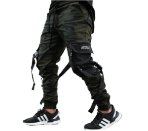 Calça Skate Cargo Camuflada