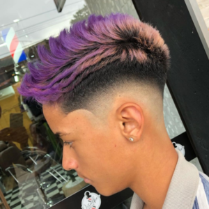 Cabelo Roxo Masculino