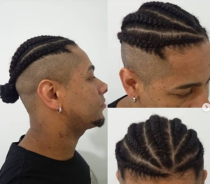 Trança Masculina Cabelo Curto