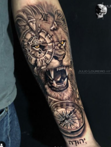 Tatuagem Leao Masculino