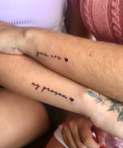 Frases para tatuagem de casal