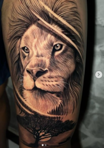 tatuagem na coxa masculina tatuagem na coxa masculina