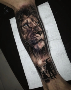Tatuagem na Perna TOP Masculina Tatuagem na Perna TOP Masculina